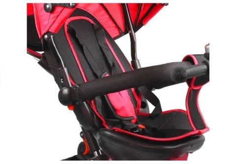 LEAN Toys Rower Trójkołowy PRO500 Czerwony - CZARNA RAMA LEAN Toys Rower Trójkołowy PRO500 Czerwony - CZARNA RAMA