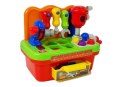 LEAN Toys Warsztat Dla Niemowląt Zestaw Narzędzi Sorter z Dźwiękiem i Światłem