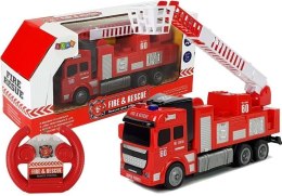 LEAN Toys Wóz Strażacki Zdalnie Sterowany R/C