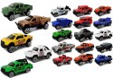 LEAN Toys Zestaw Auta Terenowe Jeep Resoraki Różne Kolory 20 Sztuk