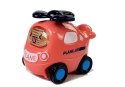 LEAN Toys Zestaw Autek Dla Dzieci z Naciągiem Różne Rodzaje 7 Elementów