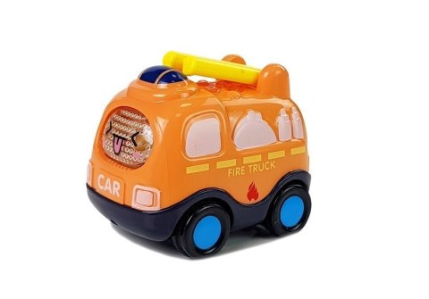 LEAN Toys Zestaw Autek Dla Dzieci z Naciągiem Różne Rodzaje 7 Elementów LEAN Toys Zestaw Autek Dla Dzieci z Naciągiem Różne Rodzaje 7 Elementów