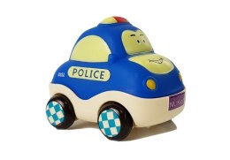 LEAN Toys Zestaw Autek Policja Ambulans dla Niemowlaka z Napędem 4el