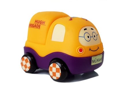 LEAN Toys Zestaw Autek Policja Ambulans dla Niemowlaka z Napędem 4el LEAN Toys Zestaw Autek Policja Ambulans dla Niemowlaka z Napędem 4el