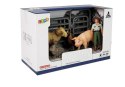 LEAN Toys Zestaw Figurek Zwierzęta Domowe Farma Rolnik Owca Baran