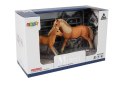 LEAN Toys Zestaw Figurek Zwierzęta Konie Zagroda Źrebie Kucyk Farma