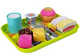 LEAN Toys Zestaw Jedzenia Deser Ciasto z Tacką