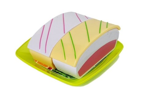 LEAN Toys Zestaw Jedzenia Deser Ciasto z Tacką LEAN Toys Zestaw Jedzenia Deser Ciasto z Tacką