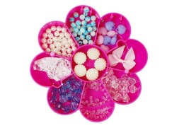 LEAN Toys Zestaw Koralików do Biżuterii DIY Składane Pudełko z Lusterkiem
