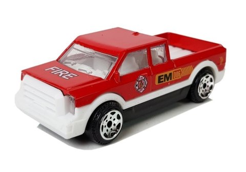 LEAN Toys Zestaw Pojazdów Straży Pożarnej Resoraki 1:64 6 Sztuk LEAN Toys Zestaw Pojazdów Straży Pożarnej Resoraki 1:64 6 Sztuk