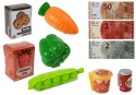 LEAN Toys Zestaw Sklepowy Kasa z Mikrofonem, Dźwiękiem, Terminalem