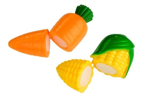 LEAN Toys Zestaw Warzyw i Owoców z Blenderem na Baterie i Tacką LEAN Toys Zestaw Warzyw i Owoców z Blenderem na Baterie i Tacką