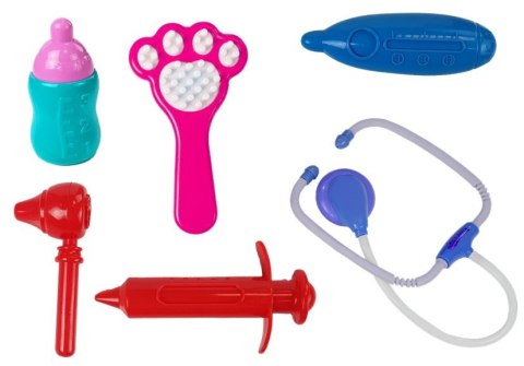 LEAN Toys Zestaw Weterynarz z Pieskiem i Transporterem LEAN Toys Zestaw Weterynarz z Pieskiem i Transporterem