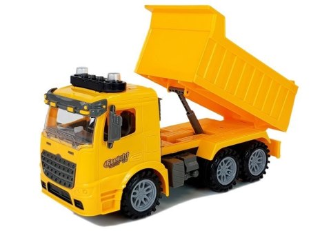 LEAN Toys Zestaw Wywrotka 1:14 Znaki Drogowe Światła Fotoradar Żółta LEAN Toys Zestaw Wywrotka 1:14 Znaki Drogowe Światła Fotoradar Żółta