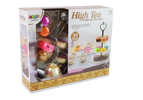 LEAN Toys Zestaw do Herbaty Zastawa Cukiernia LEAN Toys Zestaw do Herbaty Zastawa Cukiernia