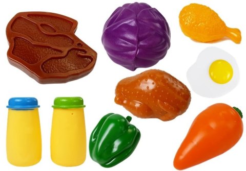 LEAN Toys Zestaw kuchenny ze stali nierdzewnej Płyta Indukcyjna 32 elementy LEAN Toys Zestaw kuchenny ze stali nierdzewnej Płyta Indukcyjna 32 elementy