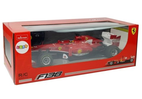 Rastar Auto Wyścigowe Bolid Formuła 1 Ferrari F138 Czerwony 1:12 2.4G Rastar Auto Wyścigowe Bolid Formuła 1 Ferrari F138 Czerwony 1:12 2.4G