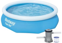 Bestway Basen ogrodowy rozporowy 305 x 76 cm zestaw 9w1 Bestway 57270