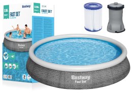 Bestway Basen ogrodowy rozporowy 396 x 84 cm Bestway 57376
