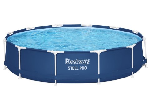 Bestway Basen ogrodowy stelażowy 366 x 76 cm zestaw Bestway 56681 Bestway Basen ogrodowy stelażowy 366 x 76 cm zestaw Bestway 56681