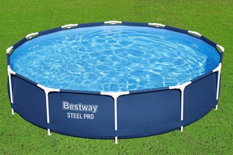 Bestway Basen ogrodowy stelażowy 366 x 76 cm zestaw Bestway 56681 Bestway Basen ogrodowy stelażowy 366 x 76 cm zestaw Bestway 56681