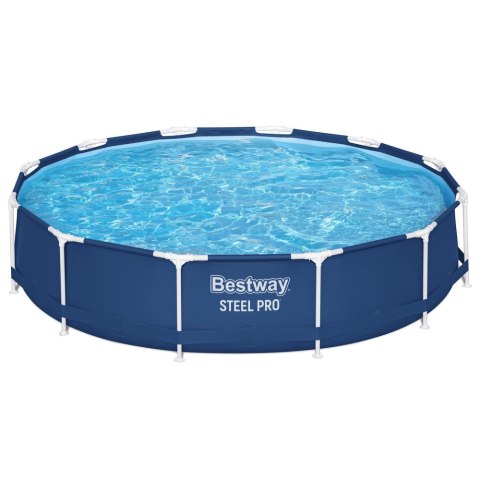 Bestway Basen ogrodowy stelażowy 366 x 76 cm zestaw Bestway 56681 Bestway Basen ogrodowy stelażowy 366 x 76 cm zestaw Bestway 56681