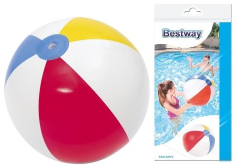 Bestway Dmuchana piłka plażowa dla dzieci 51 cm Bestway 31021 Bestway Dmuchana piłka plażowa dla dzieci 51 cm Bestway 31021