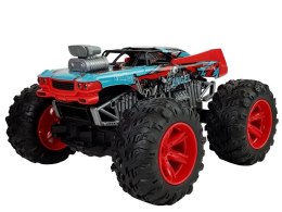 HUINA Auto Terenowe Zdalnie Sterowane 1:14 2.4G RC Czerwone Duże Koła