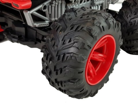 HUINA Auto Terenowe Zdalnie Sterowane 1:14 2.4G RC Czerwone Duże Koła HUINA Auto Terenowe Zdalnie Sterowane 1:14 2.4G RC Czerwone Duże Koła