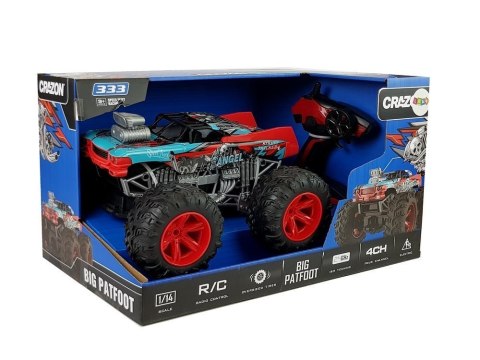 HUINA Auto Terenowe Zdalnie Sterowane 1:14 2.4G RC Czerwone Duże Koła HUINA Auto Terenowe Zdalnie Sterowane 1:14 2.4G RC Czerwone Duże Koła