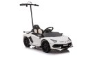 LEAN CARS Auto Na Akumulator Lamborghini Aventador SX2018 Biały z Platformą