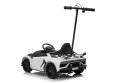LEAN CARS Auto Na Akumulator Lamborghini Aventador SX2018 Biały z Platformą