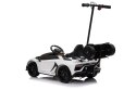 LEAN CARS Auto Na Akumulator Lamborghini Aventador SX2018 Biały z Platformą