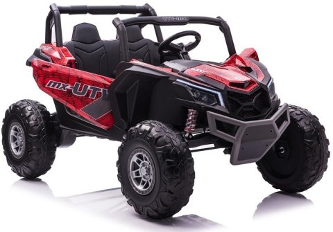 LEAN CARS Auto na Akumulator Buggy UTV-MX Czerwony Spider Lakier MP4 LEAN CARS Auto na Akumulator Buggy UTV-MX Czerwony Spider Lakier MP4