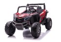 LEAN CARS Auto na Akumulator Buggy UTV-MX Czerwony Spider Lakier MP4