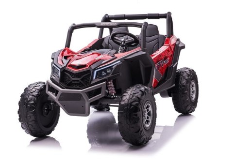 LEAN CARS Auto na Akumulator Buggy UTV-MX Czerwony Spider Lakier MP4 LEAN CARS Auto na Akumulator Buggy UTV-MX Czerwony Spider Lakier MP4