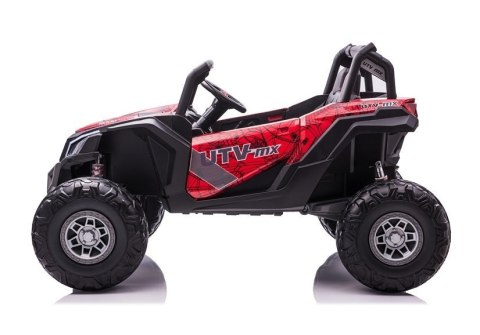 LEAN CARS Auto na Akumulator Buggy UTV-MX Czerwony Spider Lakier MP4 LEAN CARS Auto na Akumulator Buggy UTV-MX Czerwony Spider Lakier MP4