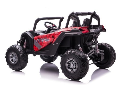 LEAN CARS Auto na Akumulator Buggy UTV-MX Czerwony Spider Lakier MP4 LEAN CARS Auto na Akumulator Buggy UTV-MX Czerwony Spider Lakier MP4