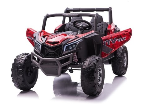 LEAN CARS Auto na Akumulator Buggy UTV-MX Czerwony Spider Lakier MP4 LEAN CARS Auto na Akumulator Buggy UTV-MX Czerwony Spider Lakier MP4