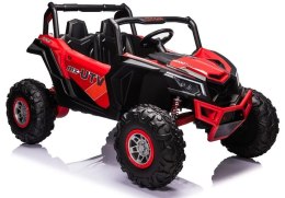LEAN CARS Auto na Akumulator Buggy UTV-MX Czerwony
