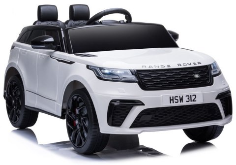 LEAN CARS Auto na Akumulator Range Rover Biały LEAN CARS Auto na Akumulator Range Rover Biały