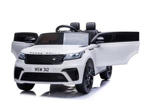 LEAN CARS Auto na Akumulator Range Rover Biały LEAN CARS Auto na Akumulator Range Rover Biały