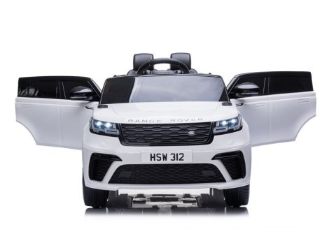 LEAN CARS Auto na Akumulator Range Rover Biały LEAN CARS Auto na Akumulator Range Rover Biały