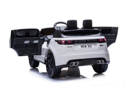 LEAN CARS Auto na Akumulator Range Rover Biały LEAN CARS Auto na Akumulator Range Rover Biały