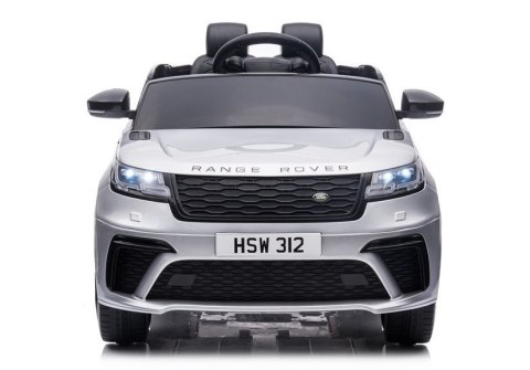 LEAN CARS Auto na Akumulator Range Rover Srebrny Lakier LEAN CARS Auto na Akumulator Range Rover Srebrny Lakier
