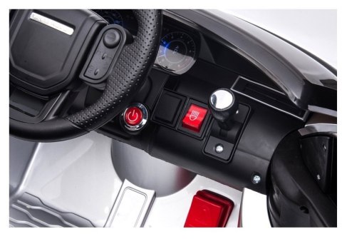 LEAN CARS Auto na Akumulator Range Rover Srebrny Lakier LEAN CARS Auto na Akumulator Range Rover Srebrny Lakier