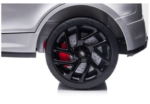 LEAN CARS Auto na Akumulator Range Rover Srebrny Lakier LEAN CARS Auto na Akumulator Range Rover Srebrny Lakier