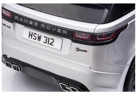 LEAN CARS Auto na Akumulator Range Rover Srebrny Lakier LEAN CARS Auto na Akumulator Range Rover Srebrny Lakier