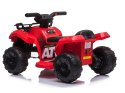 LEAN CARS Quad na akumulator JS320 czerwony