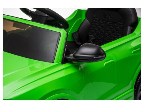 LEAN CARS Samochód na akumulator Audi RS Q8 zielony LEAN CARS Samochód na akumulator Audi RS Q8 zielony